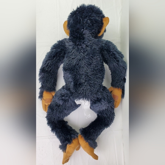 IKEA Sandlopare Chimp Chimpanzee Stuffed Animal Plush Sewn Eyes Realistic - EUC - Picture 5 of 11
